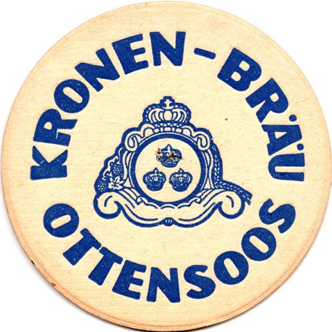 ottensoos lau-by kronen rund 2a (215-m groes logo-blaugelb)